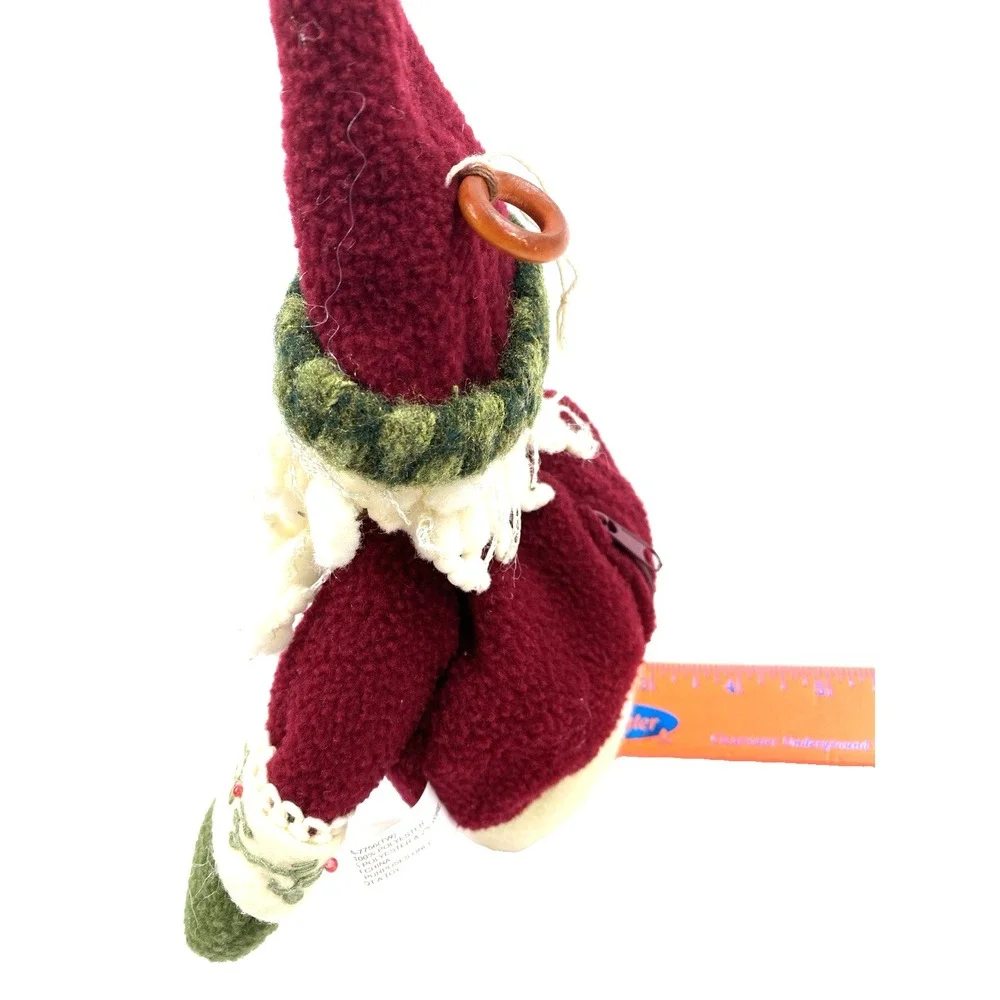 Christmas Holiday Santa Gift Gift Bag or Hanging Ornament